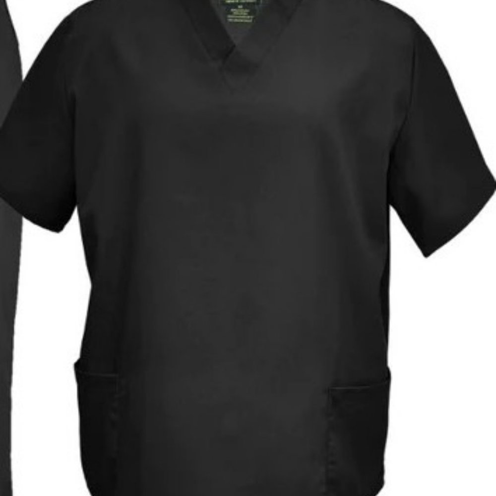 Unisex V neck Scrub Shirt